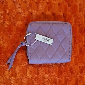 Quilted Purple Women's Wallet